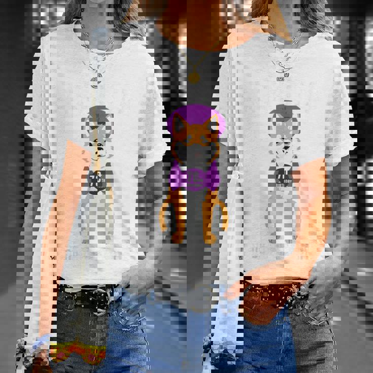 古希祝い 犬 柴犬 ちゃんちゃんこ 男性 女性 犬好き 70歳 Dog Days Best Days Tシャツ 彼女への贈り物