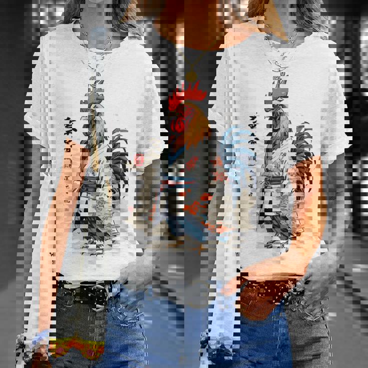 和風チキン 和風美鶏 ストリートウェア Tシャツ 彼女への贈り物