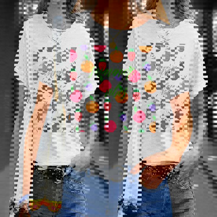 夏の雰囲気、フルーツ好き、夏のフルーツ、シトラスディライト 長袖tシャツ Tシャツ 彼女への贈り物