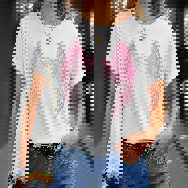 天使の翼 天使の羽 ヘヴンローズ Tシャツ 彼女への贈り物