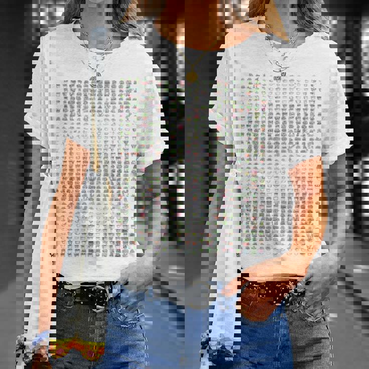 小さなかわいい多肉植物 Tシャツ 彼女への贈り物