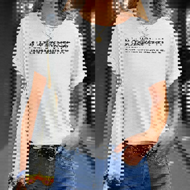 少し日本語が話せます Tシャツ 彼女への贈り物