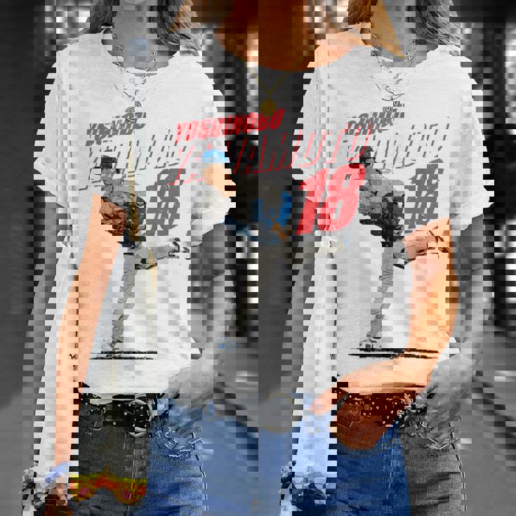 山本由伸mlb野球選手 Tシャツ 彼女への贈り物