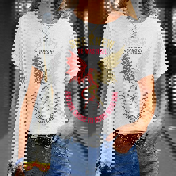 悪魔と天使のパートナー カップルコスチューム バレンタインデー バックプリント Tシャツ 彼女への贈り物