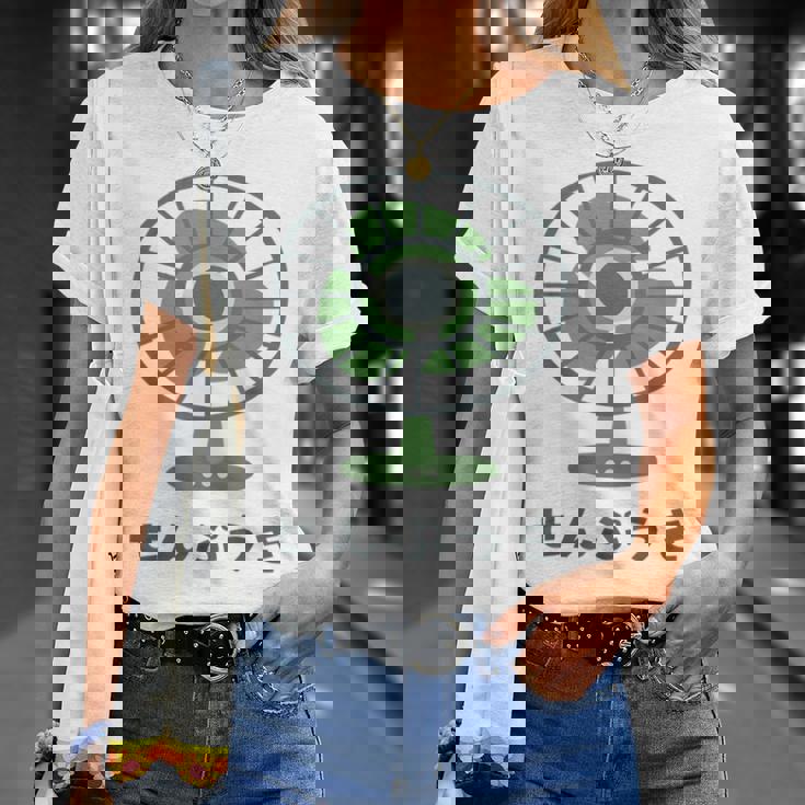 扇風機 昭和レトロ扇風機 昭和家電 昭和風 イラスト シンプル おもしろい かわいい Tシャツ 彼女への贈り物