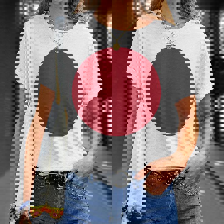 日の丸 日本の国旗 日章旗 日本国 にほん にっぽん かっこいい Tシャツ 彼女への贈り物