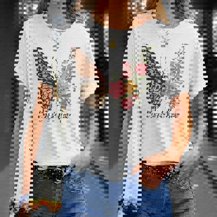 最高のママ史上最高の母の日祝福されたママ 長袖tシャツ Tシャツ 彼女への贈り物