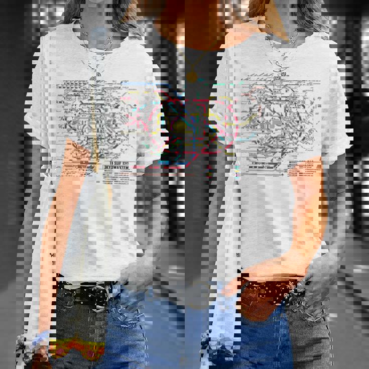東京地下鉄地図 地図 東京地下鉄 Tシャツ 彼女への贈り物