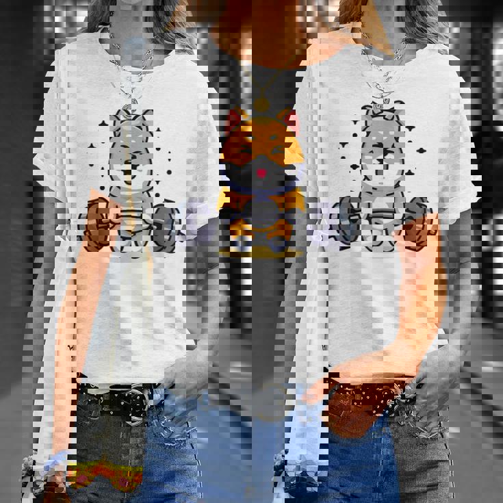 柴犬 イヌ 面白いtシャツ 犬 筋トレ 文字入り メンズ おもしろ 面白い 服 おもしろグッズ 文字 Tシャツ 彼女への贈り物