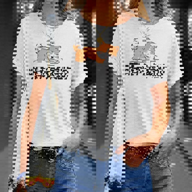 柴犬ファンにおすすめ！明日から頑張るデザイン Tシャツ 彼女への贈り物