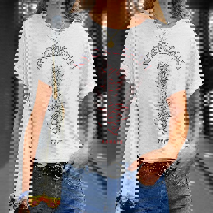 極真会館空手、バックプリント Tシャツ 彼女への贈り物