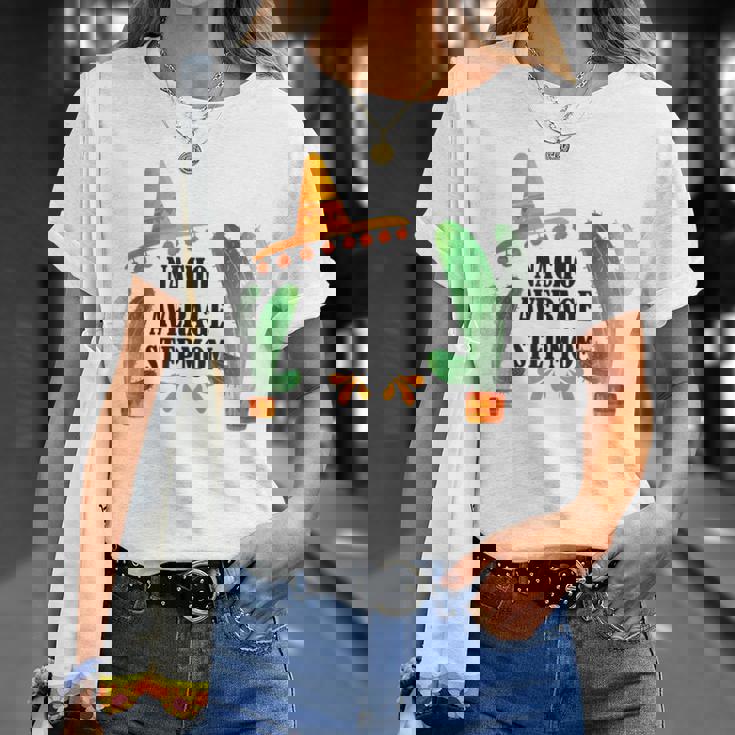 楽しい継母ユーモアナチョ平均継母継母 Tシャツ 彼女への贈り物