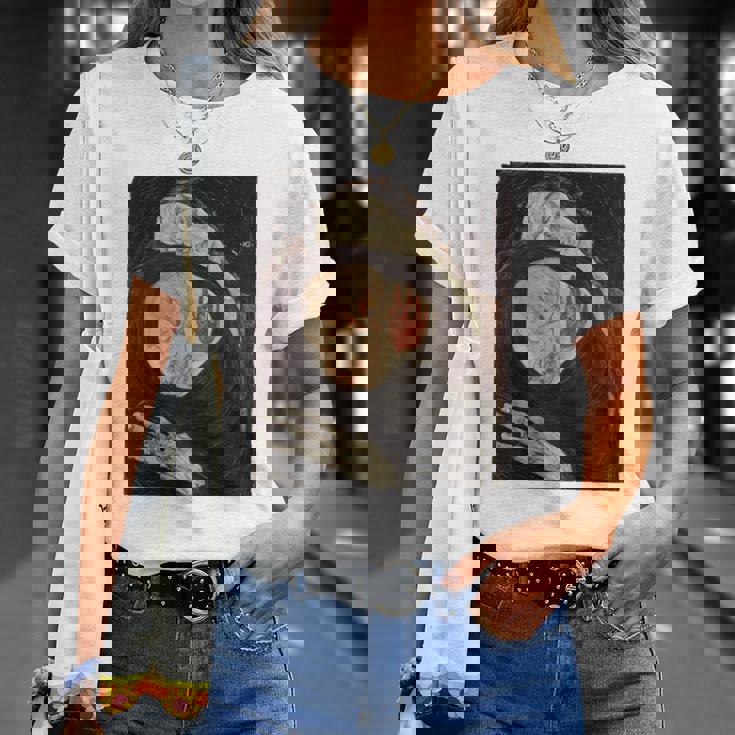 死んだ母 エゴン・シーレ作 1910 長袖tシャツ Tシャツ 彼女への贈り物