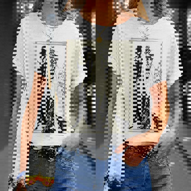 母とサロメ、オーブリー・ビアズリーによるヘロディアス1894 長袖tシャツ Tシャツ 彼女への贈り物