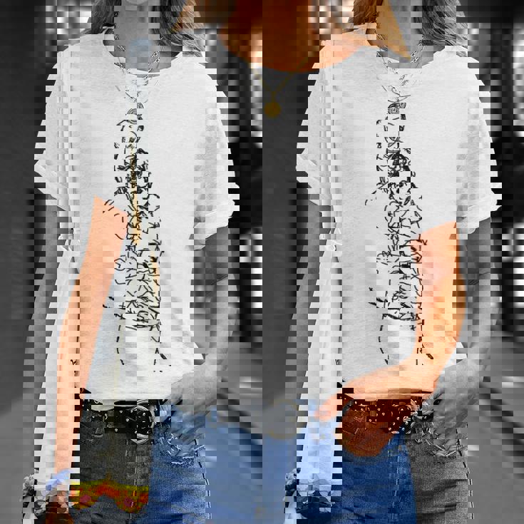 母と子 エゴン・シーレ作 1914 Tシャツ 彼女への贈り物