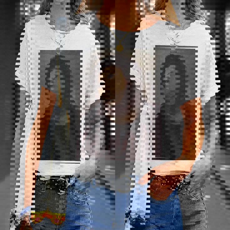 猿のイエスの絵、台無しにされたキリスト、フレスコ、ボッチドアートミーム。 Tシャツ 彼女への贈り物