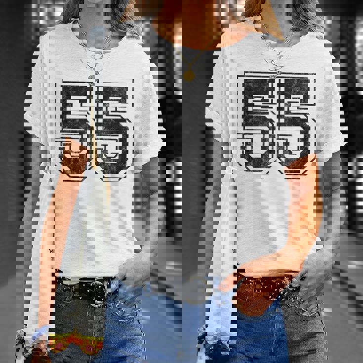 番号 55 Tシャツ 彼女への贈り物