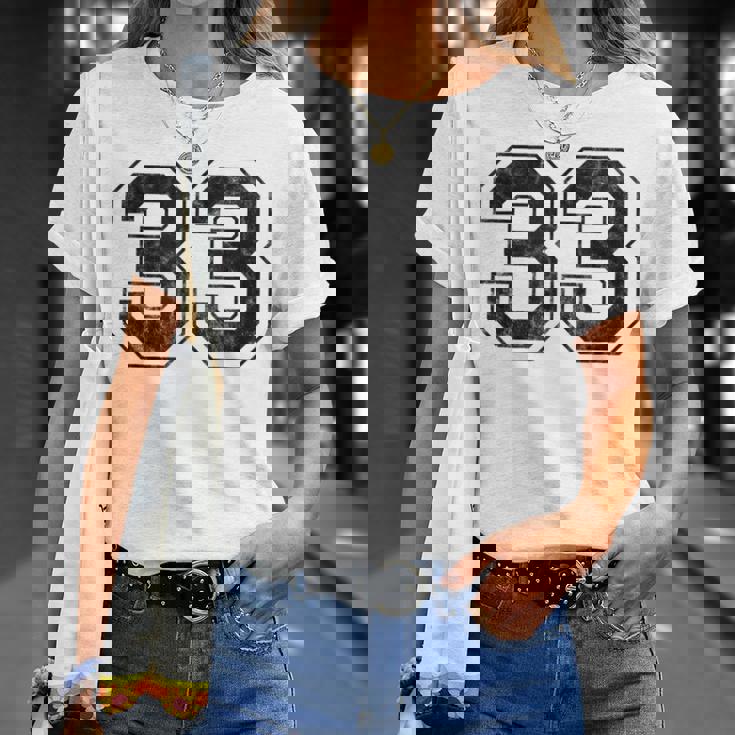 番号33 Tシャツ 彼女への贈り物