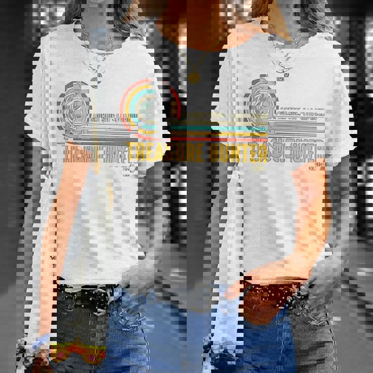 短編小説 I Am A Proud Treasure Hunting トレジャーハンター 長袖tシャツ Tシャツ 彼女への贈り物