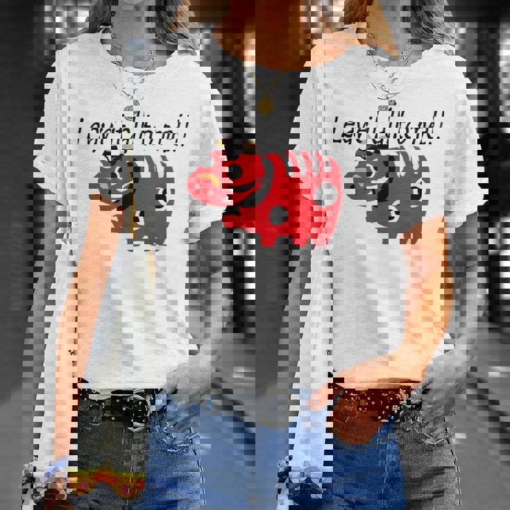 私に任せなさいっ！！ 赤べこ 疫病退散 お守り 郷土玩具 福島県 メンズ レディース キッズ Tシャツ 彼女への贈り物