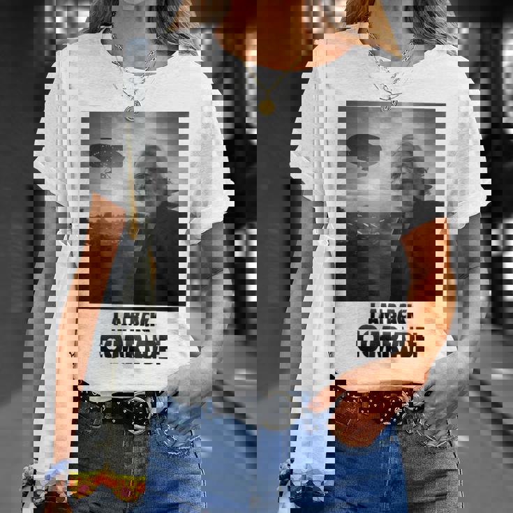 私は戻ってきた同志、共産主義者、カール・マルクス Tシャツ 彼女への贈り物