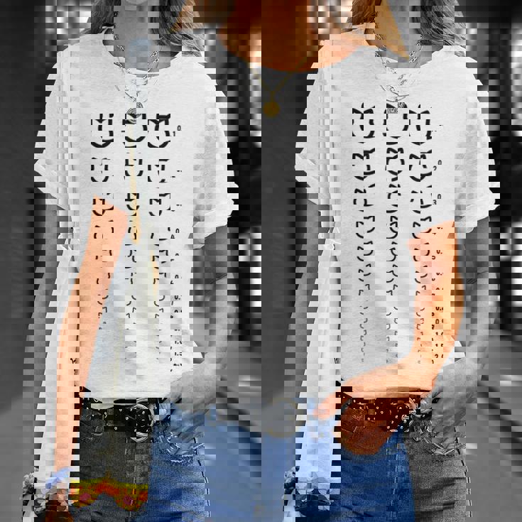 視力検査 猫 ネコの飼い主 ねこの飼い主 おもしろ 愛猫家 猫の飼い主 ネコ好き ネコ 猫好き ネコ好き Tシャツ 彼女への贈り物