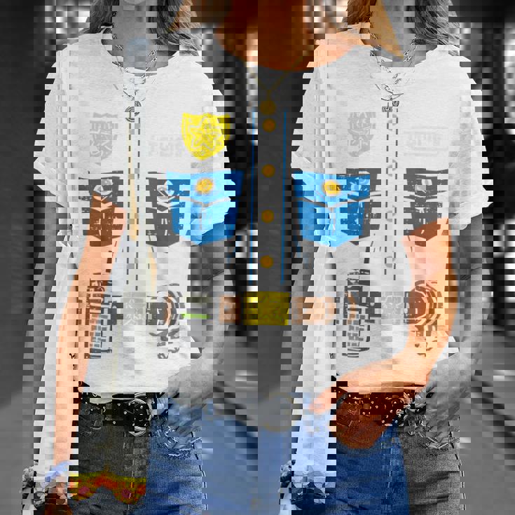 警察コスチューム 面白い警官 警察官 警察官 男性 男の子 子供 Tシャツ 彼女への贈り物