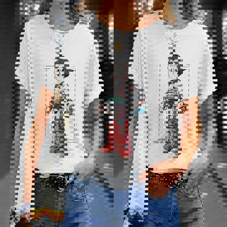 鉄腕アトム Mecanicalアトム A Ctezuka Productions Tシャツ 彼女への贈り物