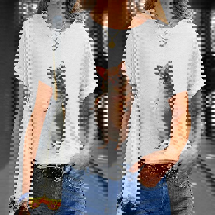 面白いtシャツ チワワ 犬 わがままボディ イヌ わんこ メンズ 犬好き グッズ おもしろ 面白い 服 ネタ 長袖tシャツ Tシャツ 彼女への贈り物