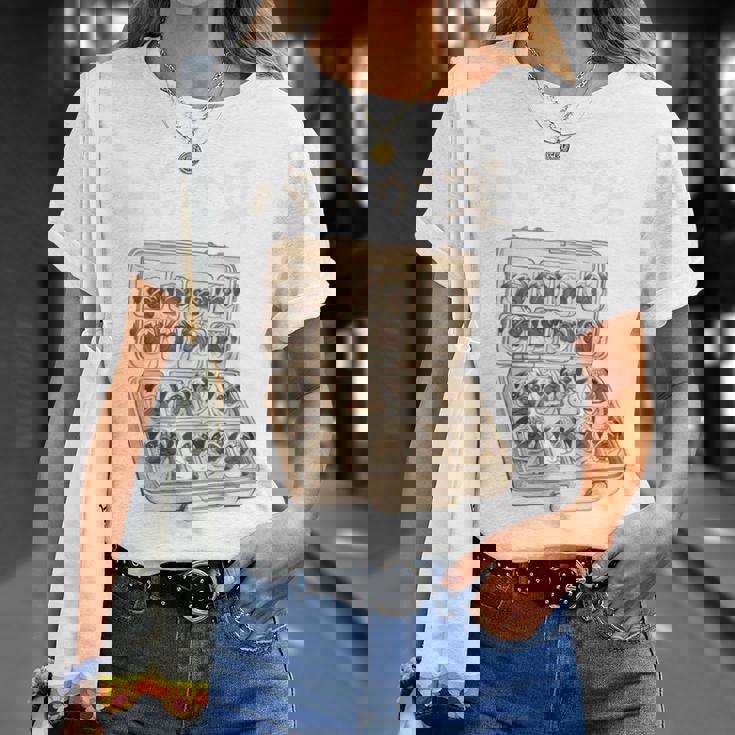 面白いtシャツ パグ 犬 お薬 イヌ わんこ メンズ 犬好き グッズ かわいい おもしろ 面白い 服 ネタ 長袖tシャツ Tシャツ 彼女への贈り物