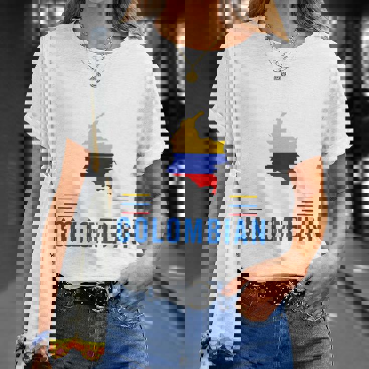 面白いコロンビアスラングjerga Colombiana メンズ レディース 長袖tシャツ Tシャツ 彼女への贈り物