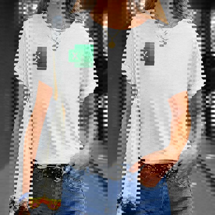 面白いスプレッドシート、フリーク、会計士 長袖tシャツ Tシャツ 彼女への贈り物