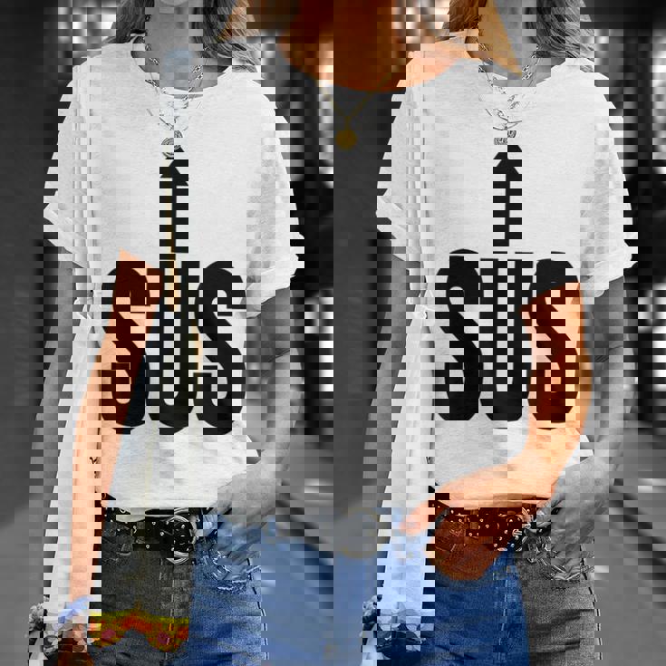 面白い不審者は面白いいたずら者は遊び心のある引用 Tシャツ 彼女への贈り物