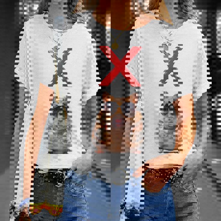 面白くて笑いたい人のためのxハムスター。 長袖tシャツ Tシャツ 彼女への贈り物