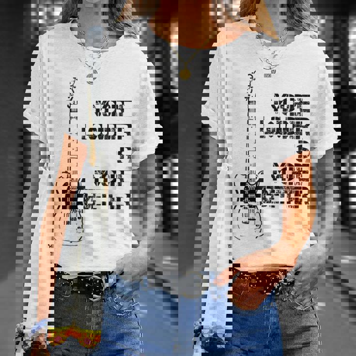 音量が大きいほど良い Tシャツ 彼女への贈り物