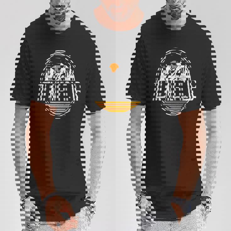 100 Mile Club マイルクラブラン アドベンチャーフェルウルトララン トレイルランニング Tシャツ 面白い贈り物