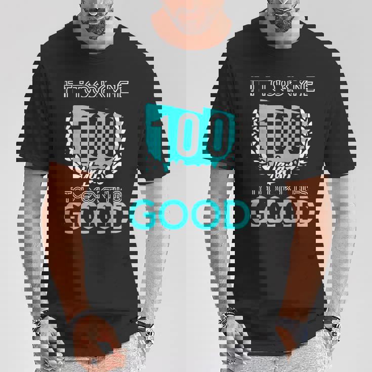 100年かけてここまで来た 面白い誕生日ユーモア Tシャツ 面白い贈り物