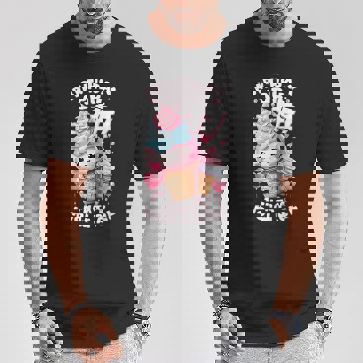 17歳の誕生日ガール 17年目 アイスクリーム 背番号17 Tシャツ 面白い贈り物