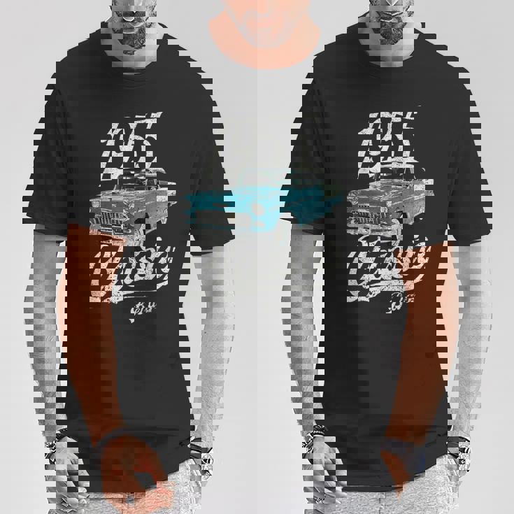 1955 シボレーベルエアブルー Tシャツ 面白い贈り物