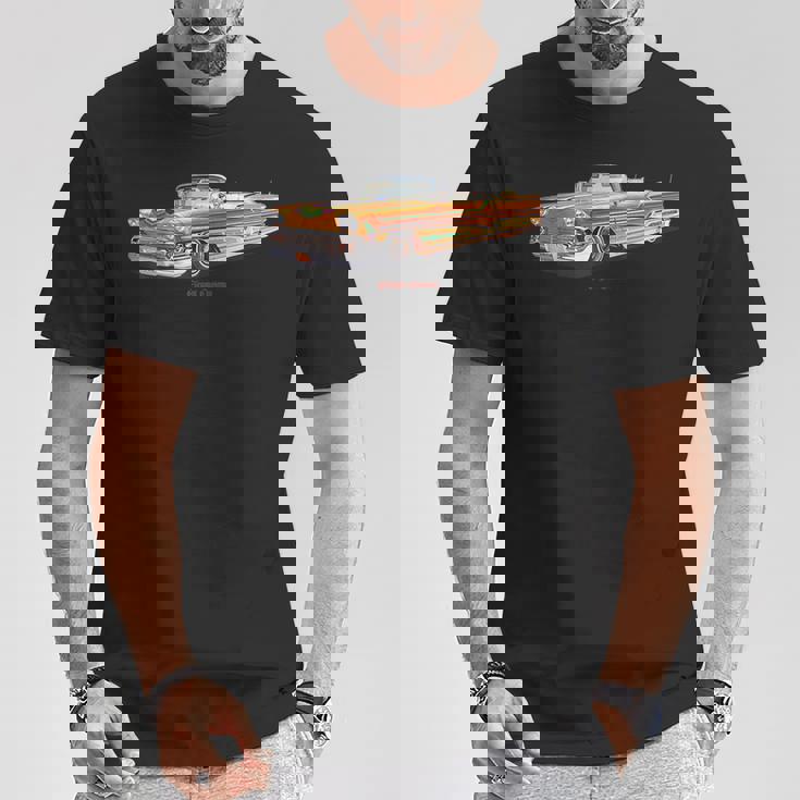 1958 インパラ ファイナルスコア ローライダー Kustom リードそり ホットロッド Tシャツ 面白い贈り物