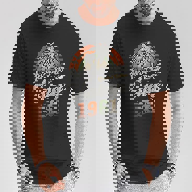 1961年ヴィンテージ・ワン・オブ・ア・ケイン 限定版 64歳の誕生日 Tシャツ 面白い贈り物