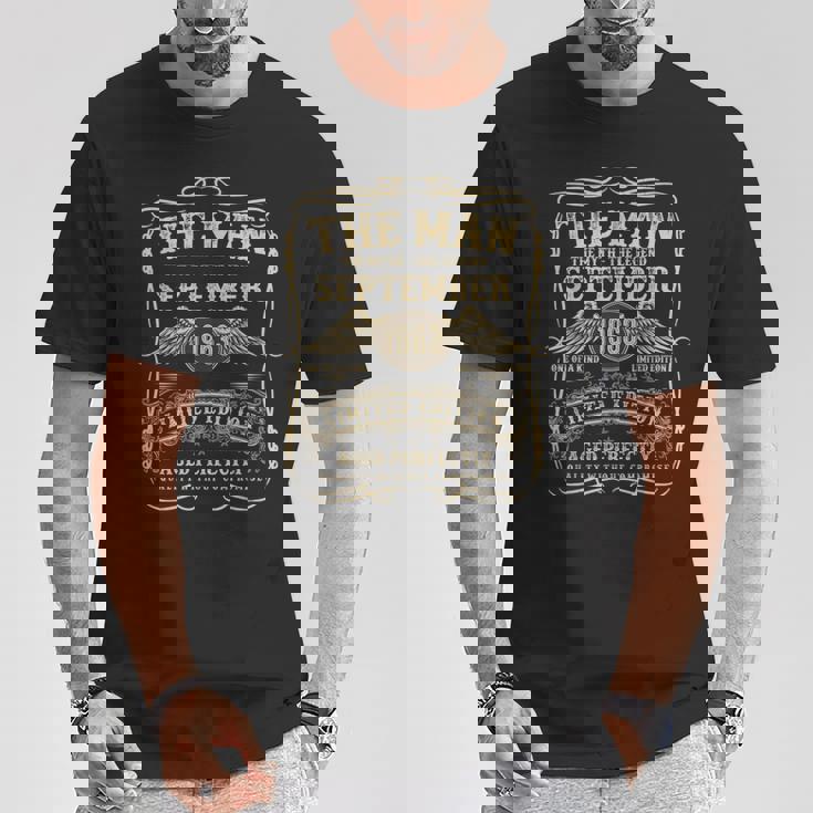 1963年9月 61歳の誕生日プレゼント 男性用 61歳の誕生日プレゼント Tシャツ 面白い贈り物