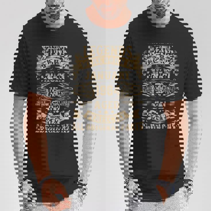 1964年1月 61歳の誕生日プレゼント 男性 61歳の誕生日 Tシャツ 面白い贈り物