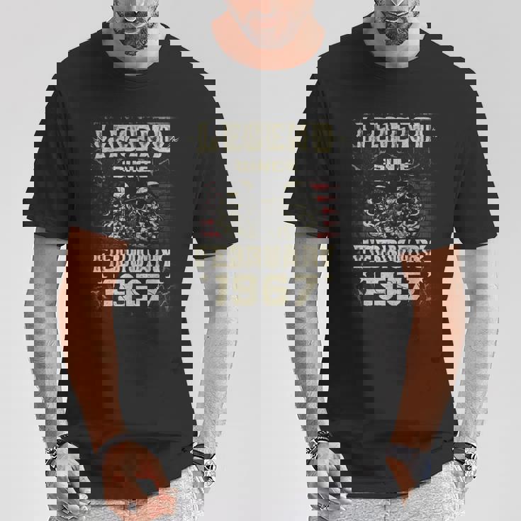 1967年2月以来の伝説 1967年2月生まれ。 Tシャツ 面白い贈り物