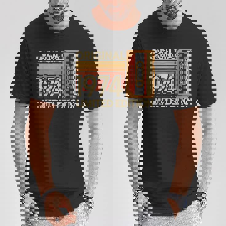 1974 誕生日 カセットテープ ヴィンテージ レトロ 1974 Tシャツ 面白い贈り物