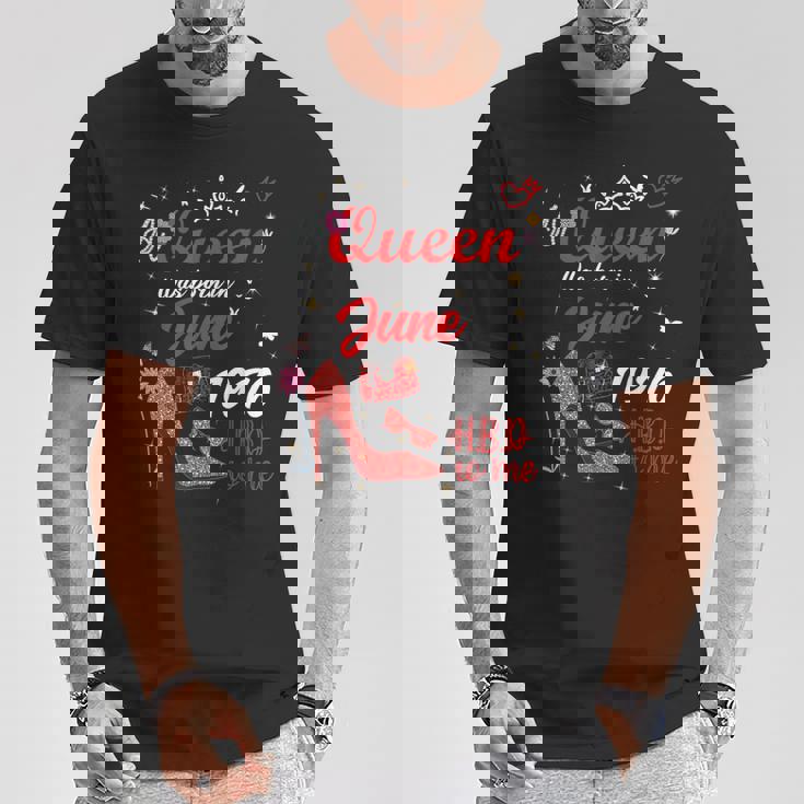 1976年6月 誕生日 この女王は1976年6月に生まれました Tシャツ 面白い贈り物