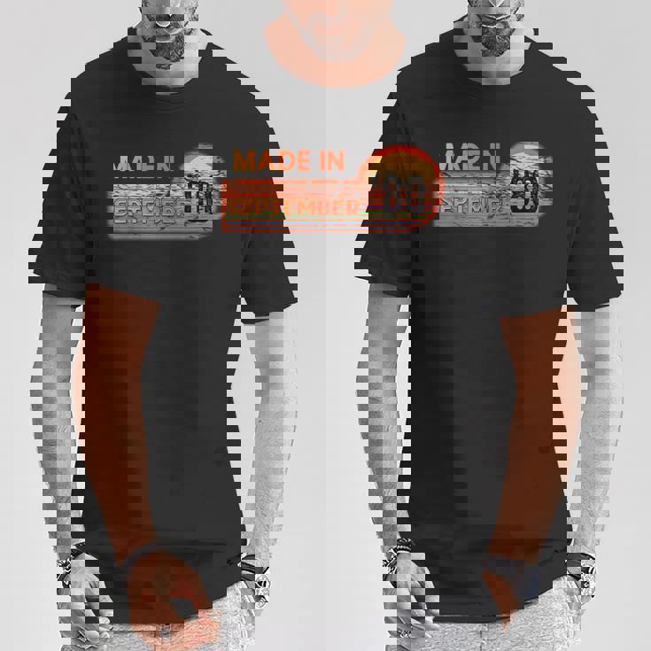 1980年9月に製作。素晴らしい1980年の誕生日ヴィンテージ。 Tシャツ 面白い贈り物