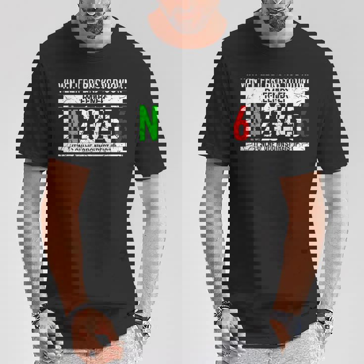 1N23456モーターサイクルギアシフトモーターサイクリスト Tシャツ 面白い贈り物