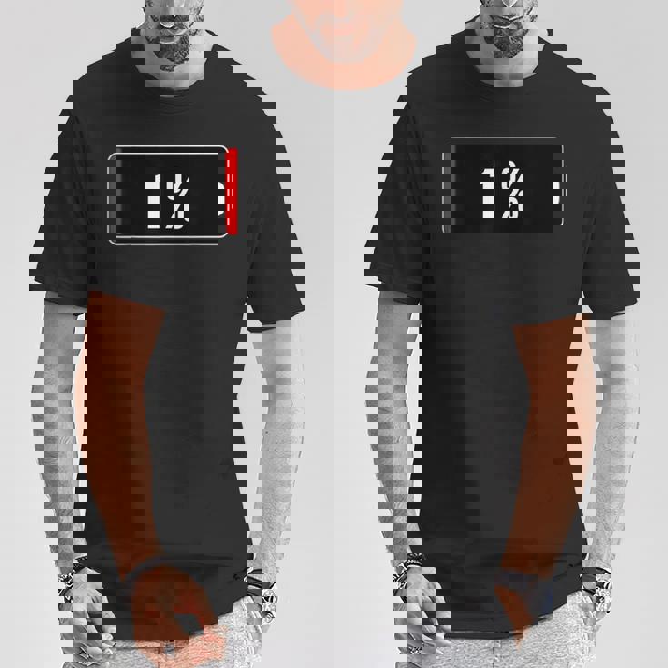 1パーセント Tシャツ 面白い贈り物