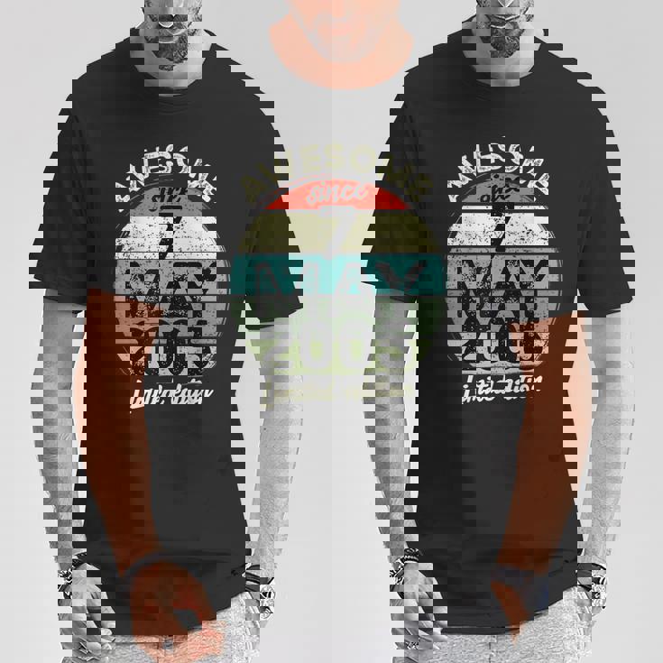 2005年5月7日 20歳の誕生日 20歳 2025年 誕生日 Tシャツ 面白い贈り物